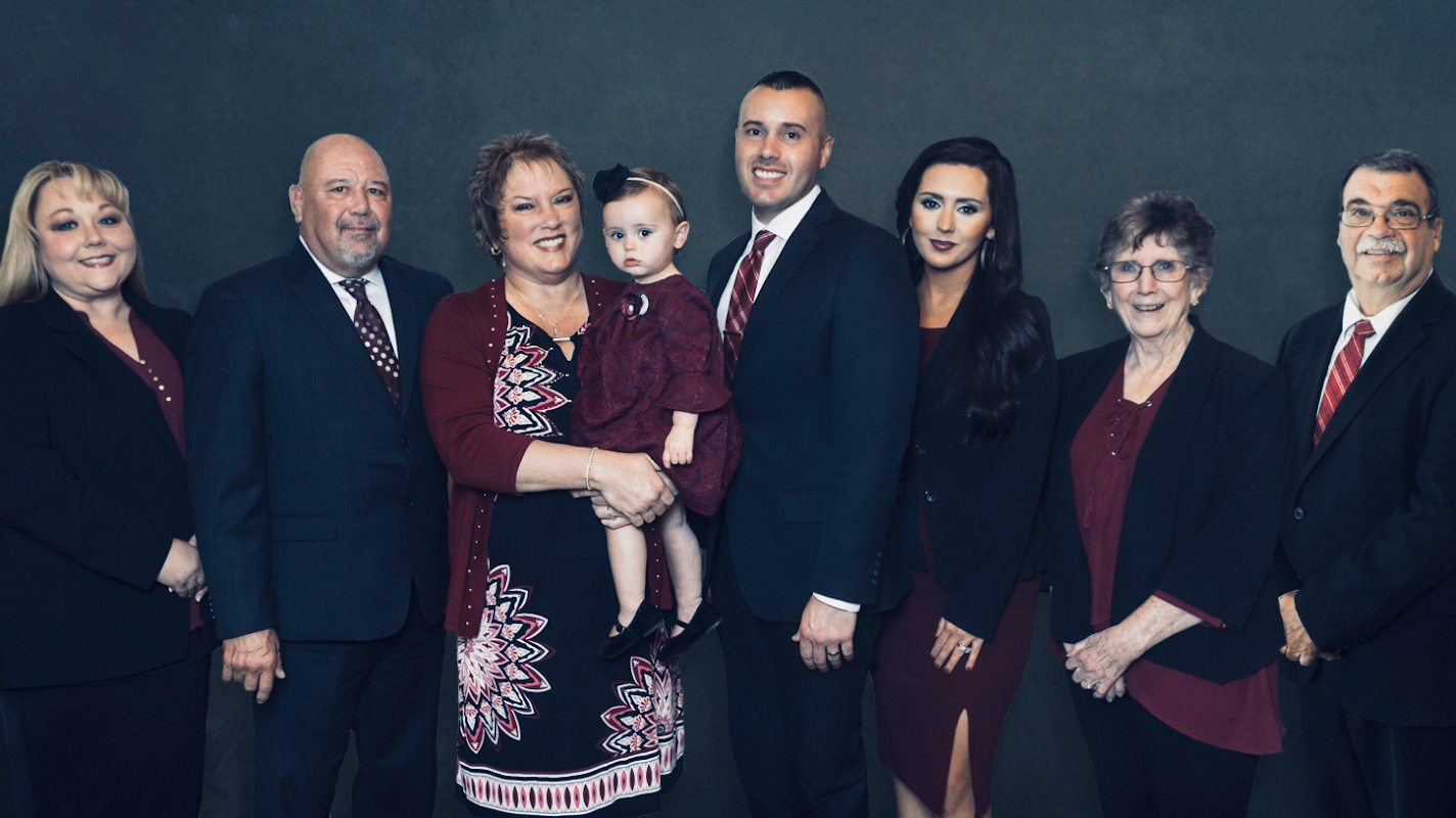 Wright-Brown Funeral Home building in Coweta, Oklahoma