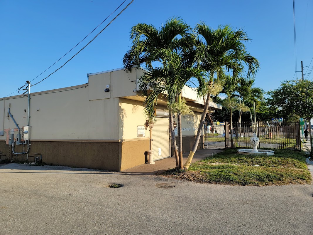 Wright & Young Funeral Home building in Miami, Florida