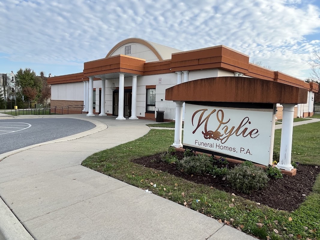 Wylie Funeral Homes building in Baltimore, Maryland