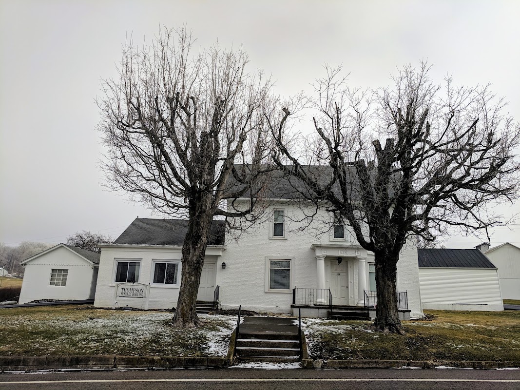 Wylie-Thompson Funeral Home building in Sinking Spring, Ohio