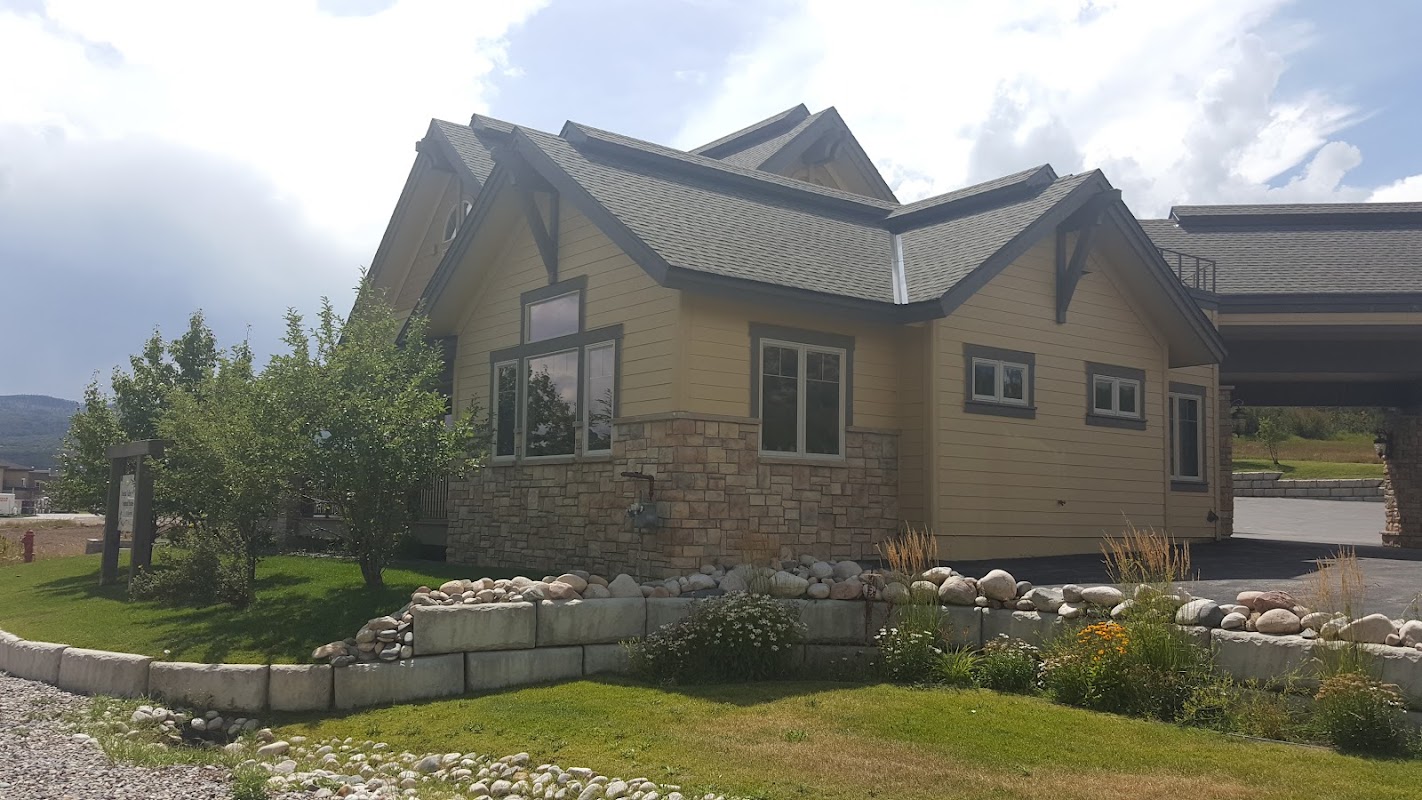 Yampa Valley Funeral Home building in Steamboat Springs, Colorado