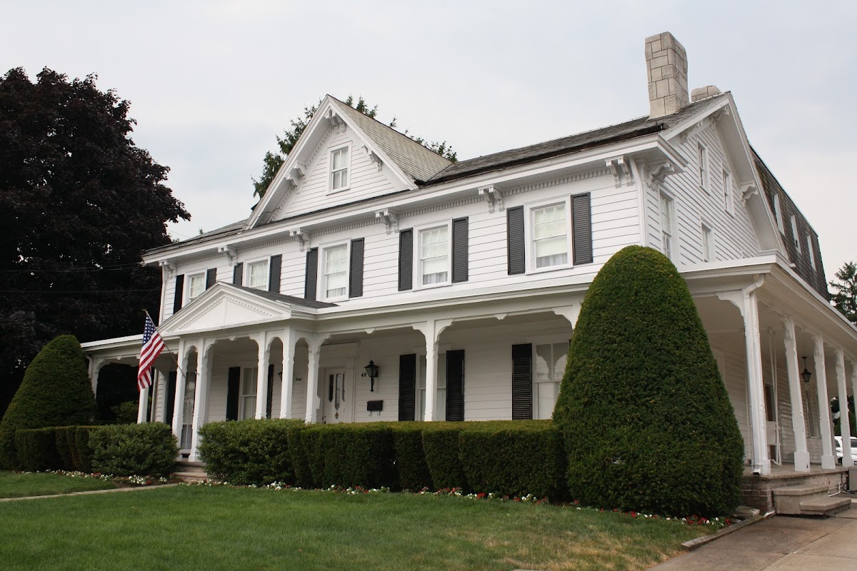 Yeosock Funeral Home building in Street Plains, Pennsylvania