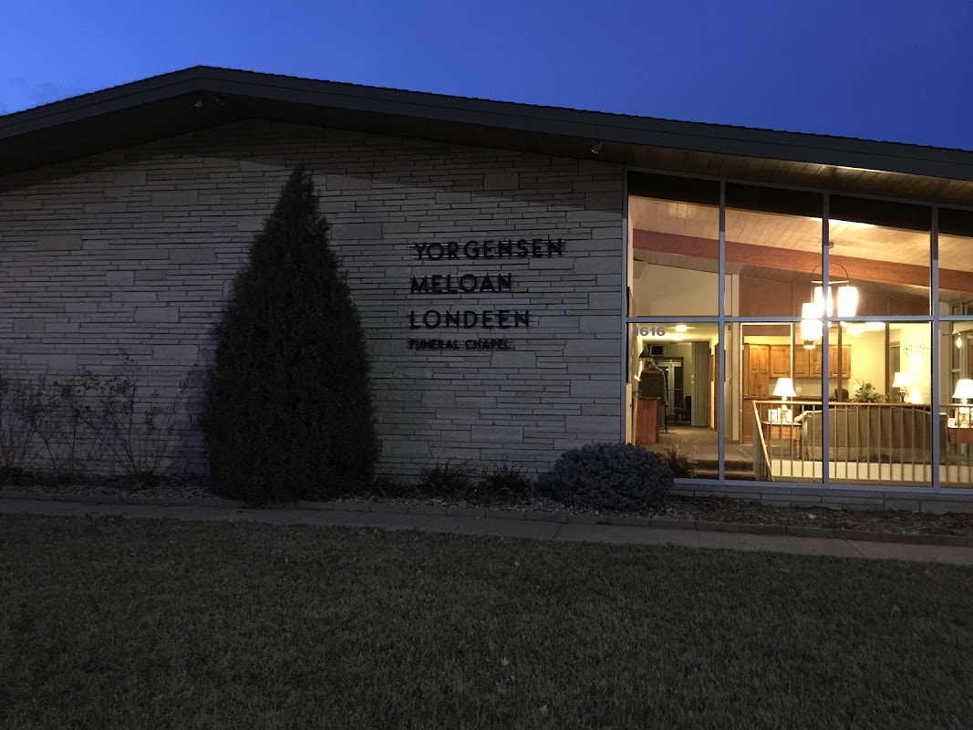 Yorgensen-Meloan-Londeen Funeral Home building in Manhattan, Kansas