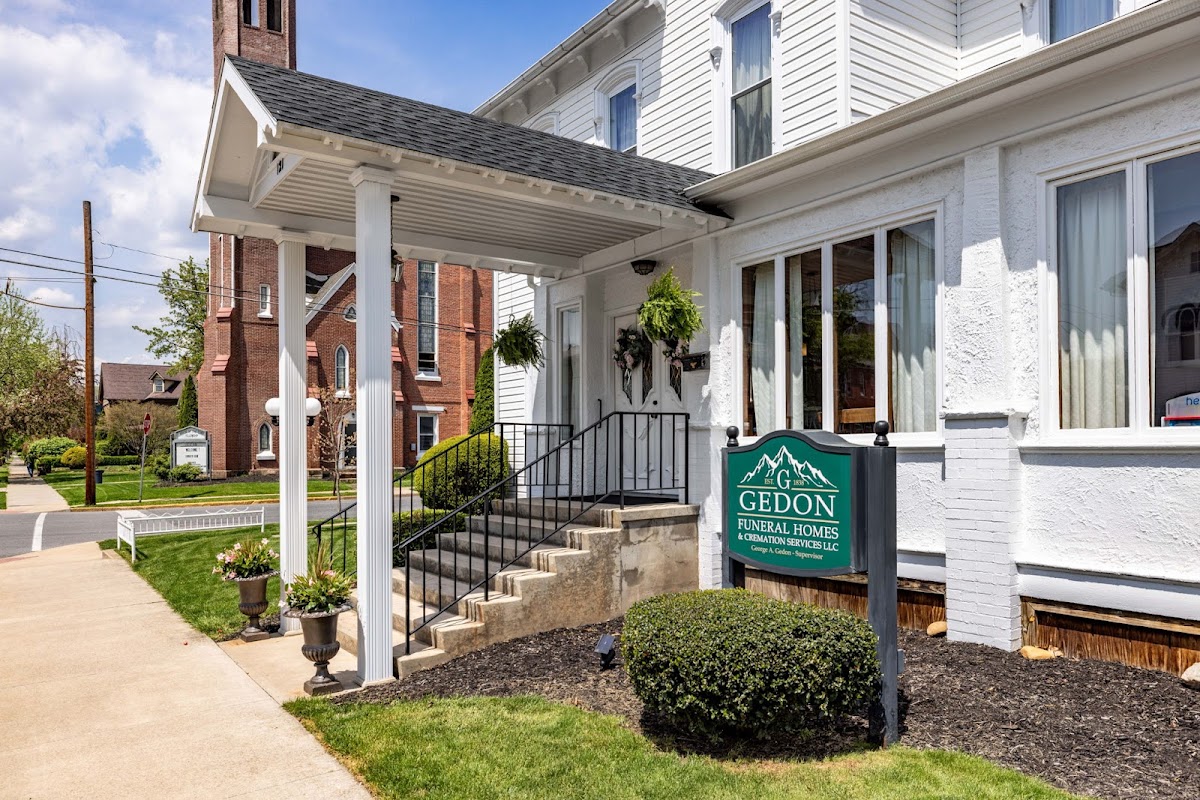 Yost-Gedon Funeral Home building in Lock Haven, Pennsylvania