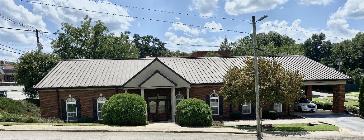 Young-Levett Funeral Home building in Monroe, Georgia