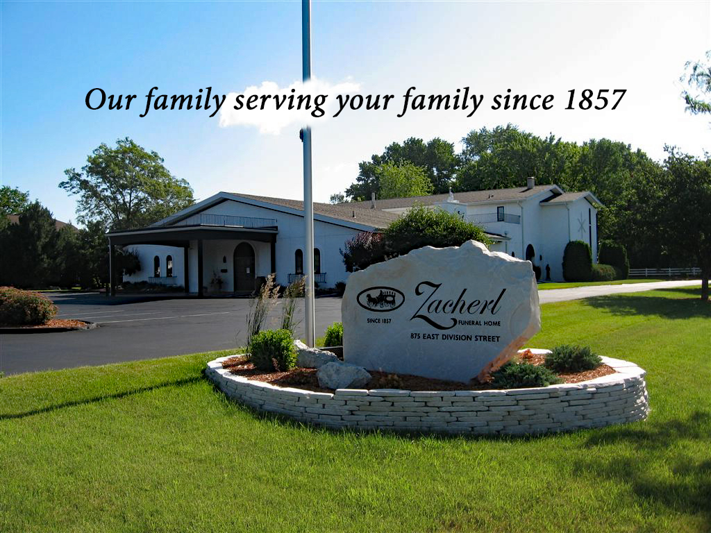 Zacherl Funeral Home building in Fond du Lac, Wisconsin