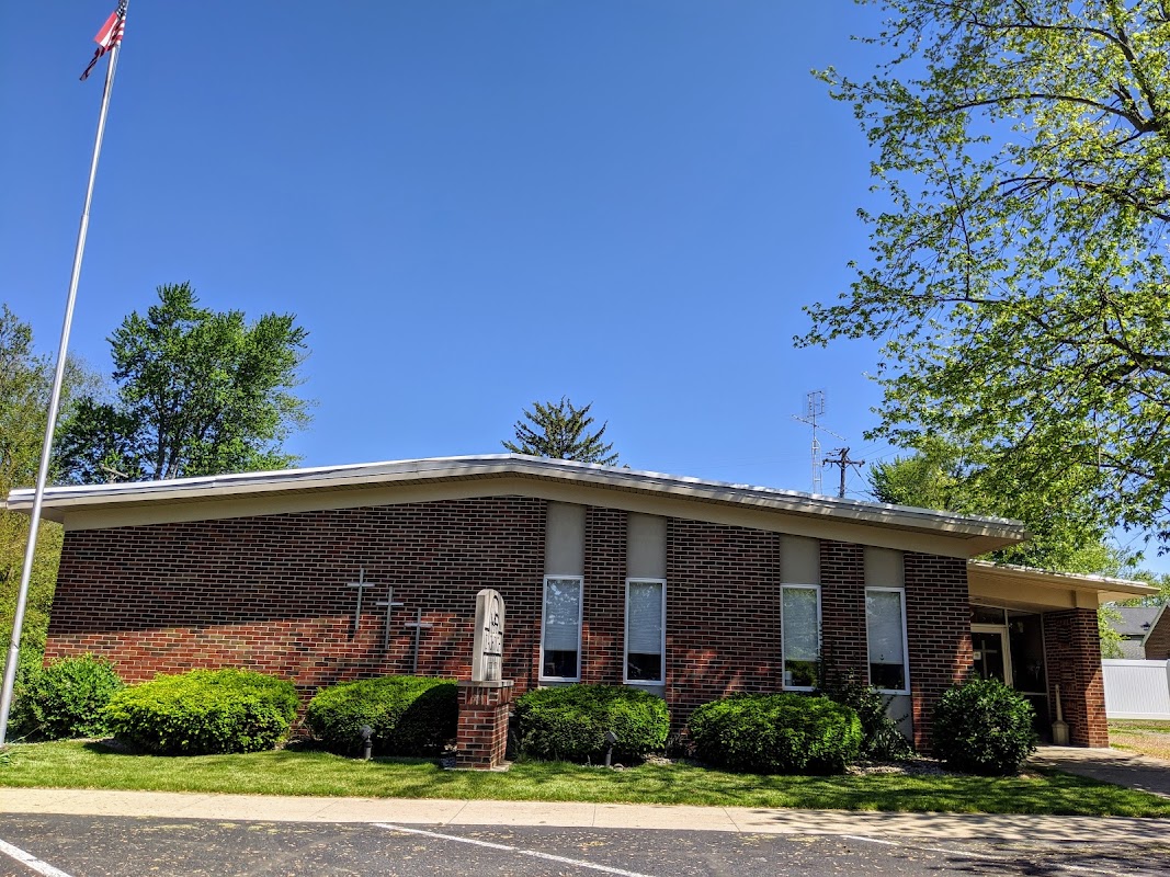 Zachrich Funeral Home & Cremation Services building in Holgate, Ohio