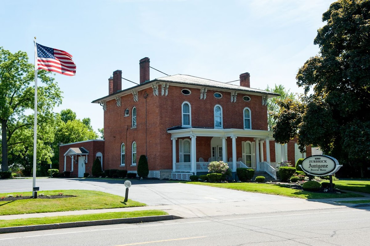 Zurbrick-Amigone Funeral Home building in Lancaster, New York